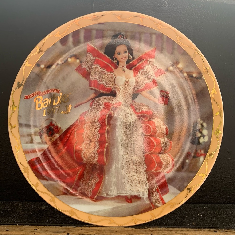 Holiday Barbie Collectible Plates